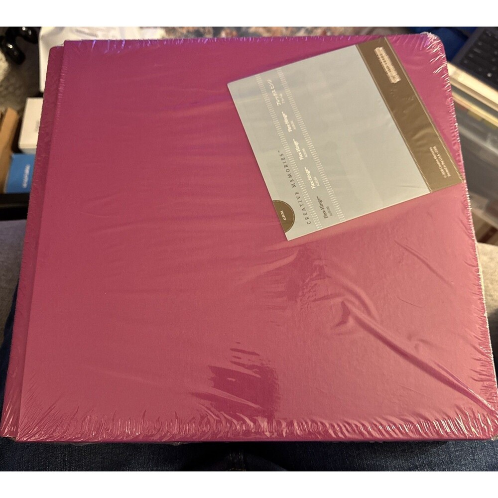 Creative Memories Flex-Hinge Red Scrapbook Album 12" X 12" NEW & Sealed